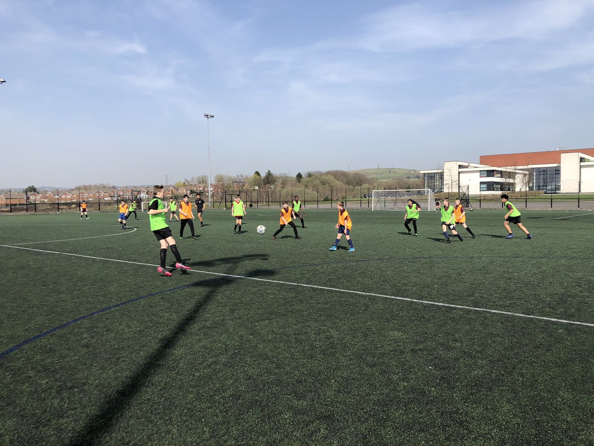 What a day for students from <a href="/copleyacadPE/">Copley Academy PE Department</a> and <a href="/PE_GAA/">GAAPhysEd</a> to be outside enjoying sport and physical activity #ReturnToPlay