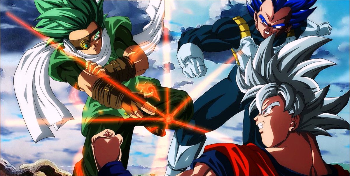 Dragon Ball Granolah Granolah Vs Goku And Vegeta In The Dragon Ball