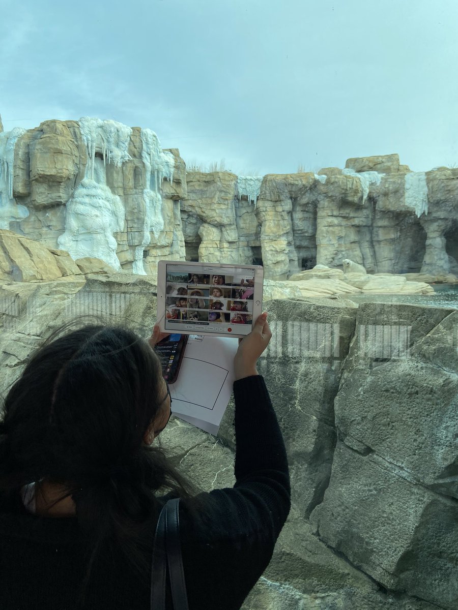 APBrogdon's tweet photo. Amazing trip to the @KansasCityZoo yesterday with @zoetw34 and her Kindergarten class! Thank you students for helping Zookeeper Bill recover lost information on the locations and habitats of the animals! https://t.co/GK1gjapbZD