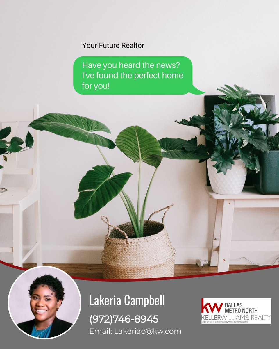 CampbellLakeria's tweet photo. Wouldn't you love waking up to a text like this? With me as your realtor, I can make that happen. #RealEstate #realtor #RealEstateAgent #TextYourAgent #CallYourAgent #OpenHouse #HomeSearch #DreamHome #FirstTimeHomeowner #MetroList #BuyAHome #HomeAHome #SellYourHome #HomeForSale https://t.co/4JWDSGCRrf