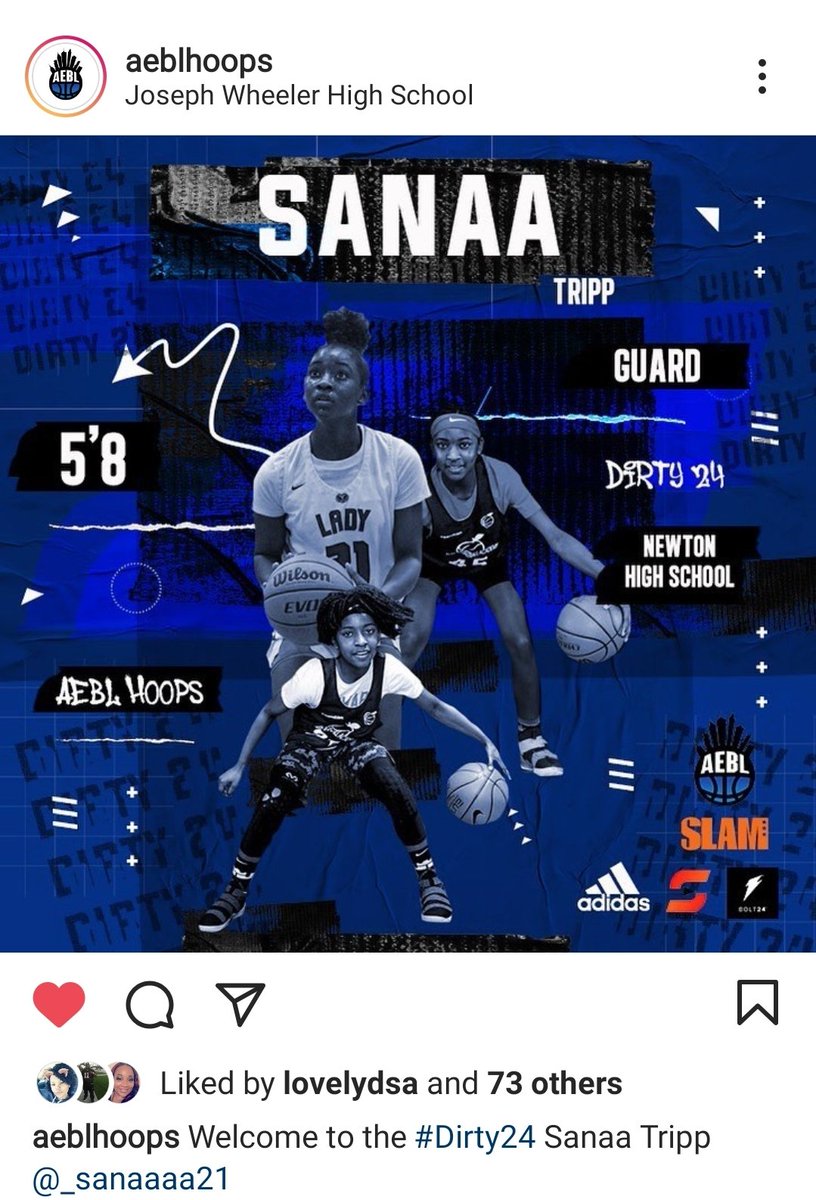 trippcity's tweet photo. @AEBLHOOPS #dirty24 @SanaaTripp congrats on your selection!! https://t.co/N5aXtaPXLM