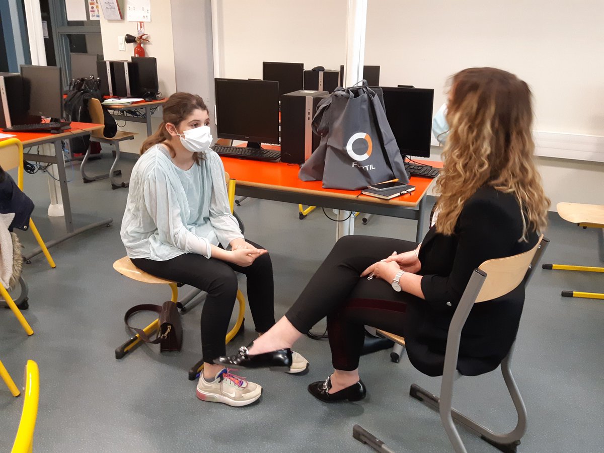 FACE31inclusion's tweet photo. [Education] Echanges entre les #WIFILLES et leurs marraines de @FORTIL_  👏Merci à Sandrine, Laura et Aurore pour leur visite ! @GrandMirail31 @EducPrio31 @MostafaFourar @t_costes @L_Blondon @BrunoRamette @PrefetOccitanie @Occitanie @DaneTlse @gbonzoms @DSDEN31 https://t.co/lua7XHp0I1