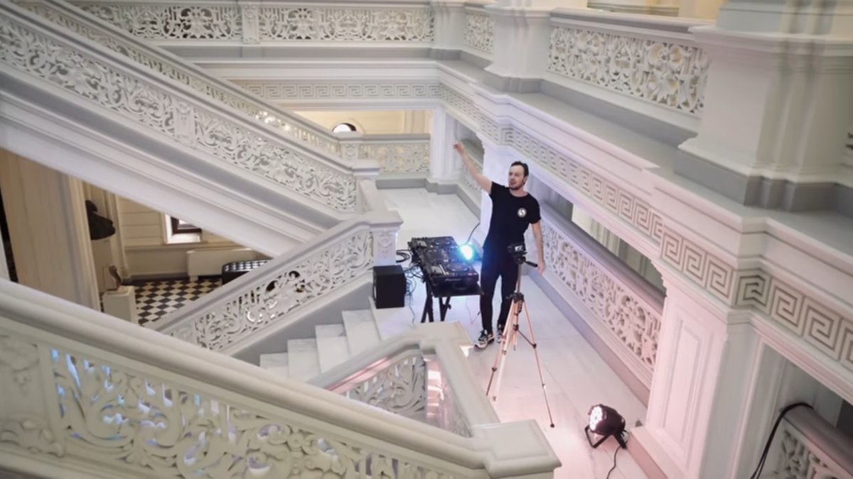 DJ_T_H's tweet photo. Enjoy when @Andrew_Rayel world premiere's DJ T.H. &amp; @ericlumiere - Fly With Me in the National Art Museum of Moldova 😃

https://t.co/Q4zlRrokd2

@inHarmonyMusic_ https://t.co/yQ5LpGzqPz