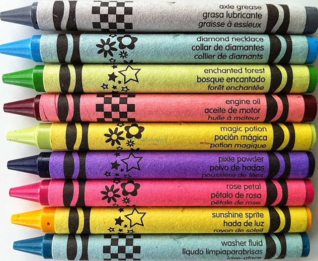 Crayola Color Names