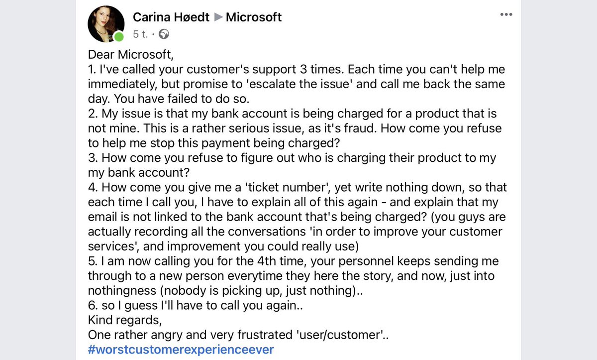 StellaHoedt's tweet photo. ATT @Microsoft @Office 
#worstcustomerexperienceever https://t.co/eMdQtvuJhm