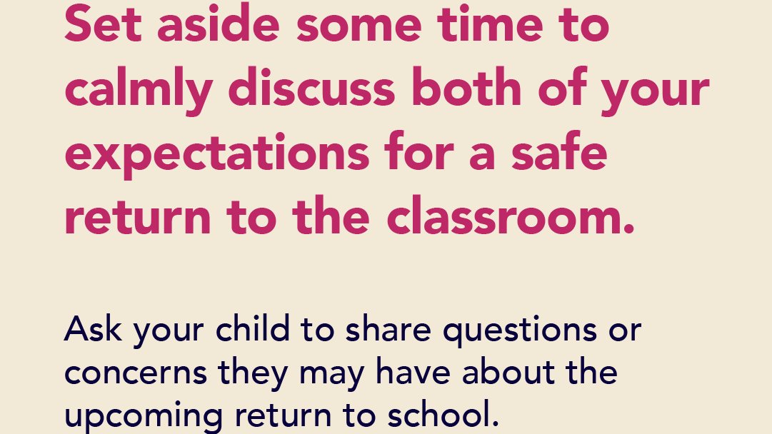 Studydotcom's tweet photo. 🏫 BACK TO SCHOOL... in March and April!

We talked with @UofSCEducation professor @Melissa_C_Duffy about tips for preparing students to return to the classroom after a year away!

#Parents #Teachers #Students #Education #BackToSchool | Read the free blog: https://t.co/CZZwPwJw1W https://t.co/j4BWqmnhZo