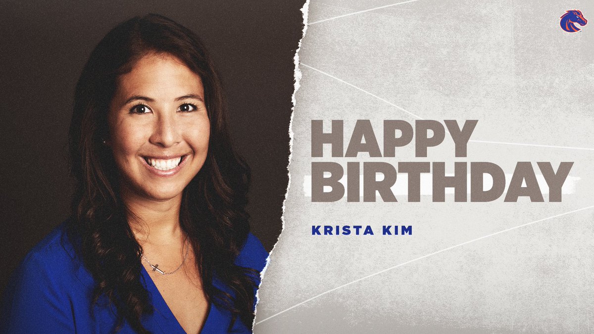 BroncoSportsVB's tweet photo. Happy Birthday to our athletic trainer, Krista! 🥳🎉 https://t.co/DtMXriSctM