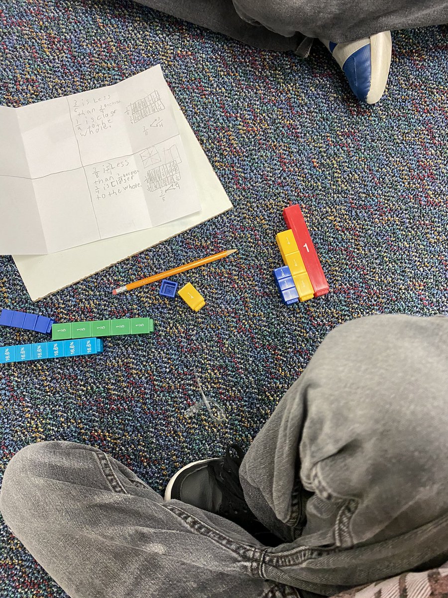 YaN3SmATH's tweet photo. My students are always eager to get started on gallery walks. We co-created the success criteria and self-checked using manipulatively.@AE_Gators @FBISDmath https://t.co/8T1jMSB15r