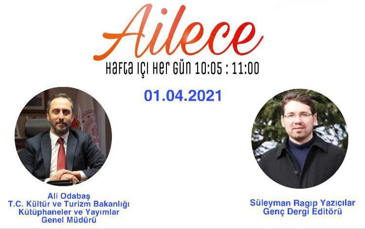 TRT Radyo 1'de 57. Kütüphane Haftasını konuşacağız.

<a href="/TRTRadyo1/">TRT Radyo 1</a>