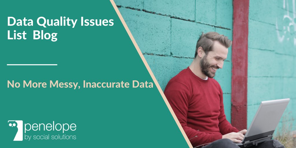 SocialSolutions's tweet image. Check out our new blog where you can learn about the benefits of utilizing high quality data and the economic inefficiencies that can be resolved through Penelope’s DQIL. Read here: bit.ly/39peyDL
#dataquality #reduceerrors