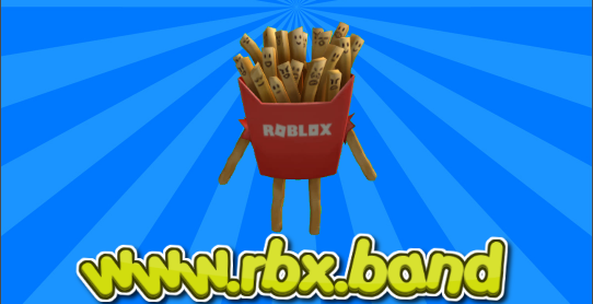 rbxband's tweet photo. Join https://t.co/dOfiB6jHE5 and get this Fries Avatar Today! https://t.co/dFuwMZSVrz