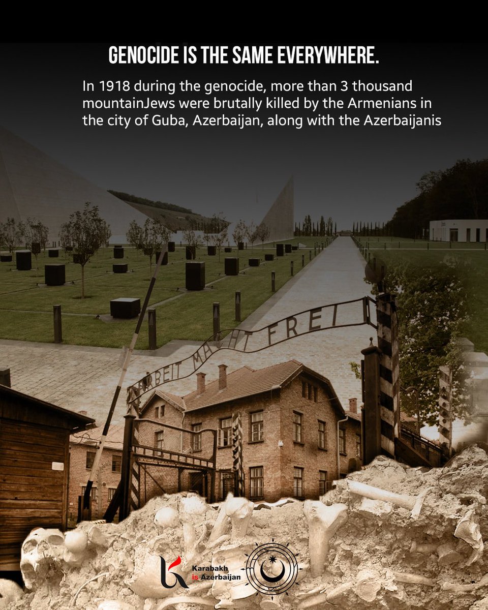 MammadovaNigar_'s tweet photo. The first massacres in the 20th century were committed by the Armenians in 1905-1907 when thousands of innocent Azerbaijanis were slaughtered in Baku, Nakhchivan, Zangazur, Iravan and other historical Azerbaijani lands. #31MarchGenocide
#31march1918
#truthisone
#KİAzteam https://t.co/TNV2eZEOzN
