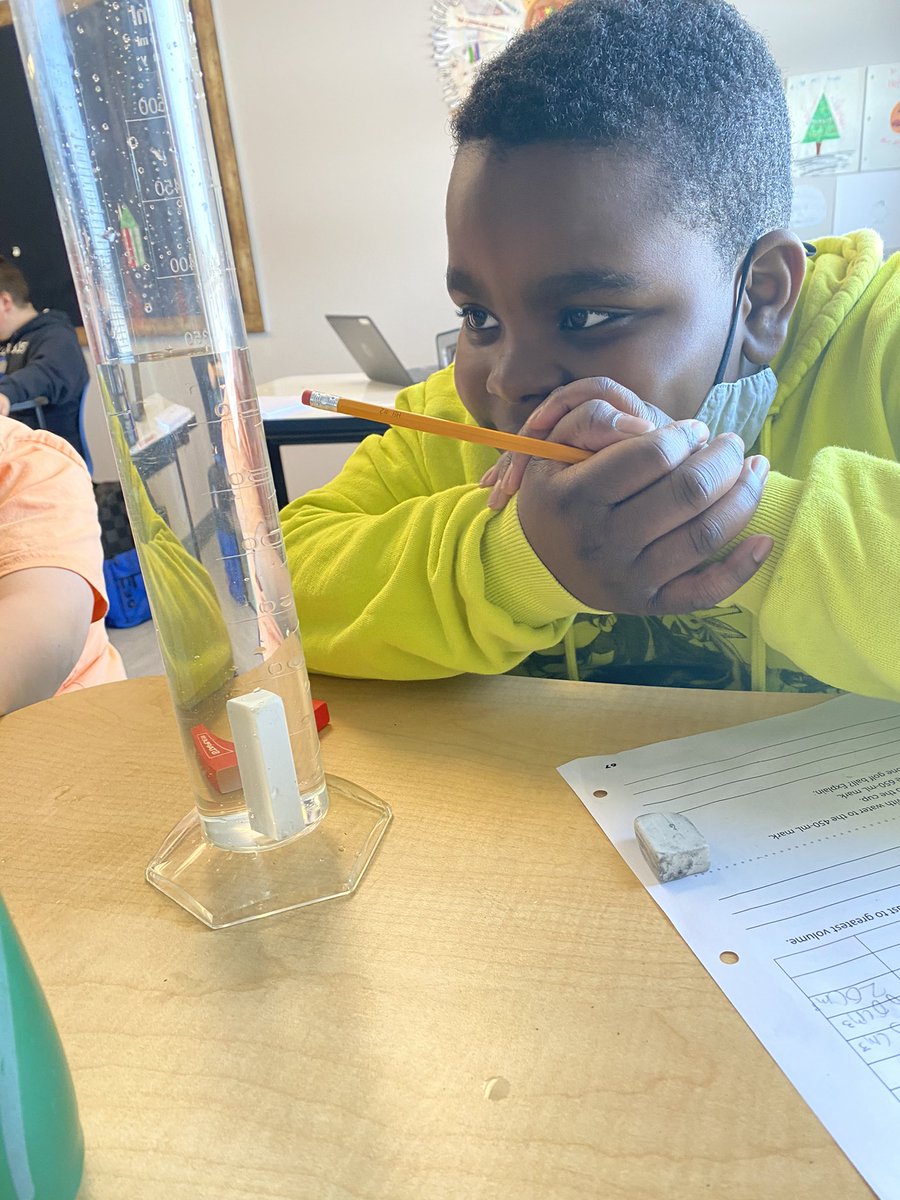 Using water displacement to measure volume of objects in Grade 5 Measurement Unit <a href="/ChristinaGFMPSD/">ChristinaGordon</a> <a href="/FMPSD/">Fort McMurray Public School Division</a> <a href="/FMPSD_Numeracy/">FMPSD Numeracy</a>
