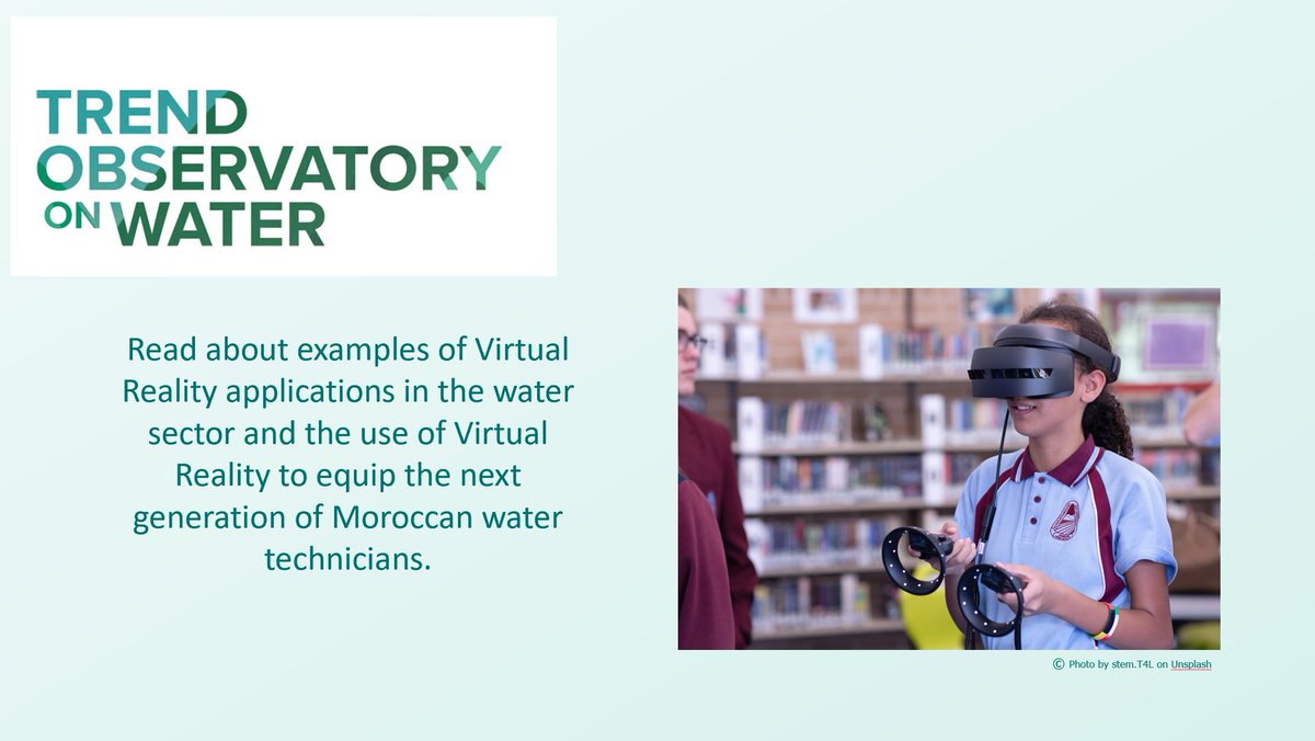 WaterResEAU's tweet photo. Is it real? Yes! Read the Trend Observatory on Water's news section to learn how #VirtualReality is successfully applied in the #water sector - including in developing countries!
👉https://t.co/LHRbtbOEeQ https://t.co/cCiKL5Z5Uf