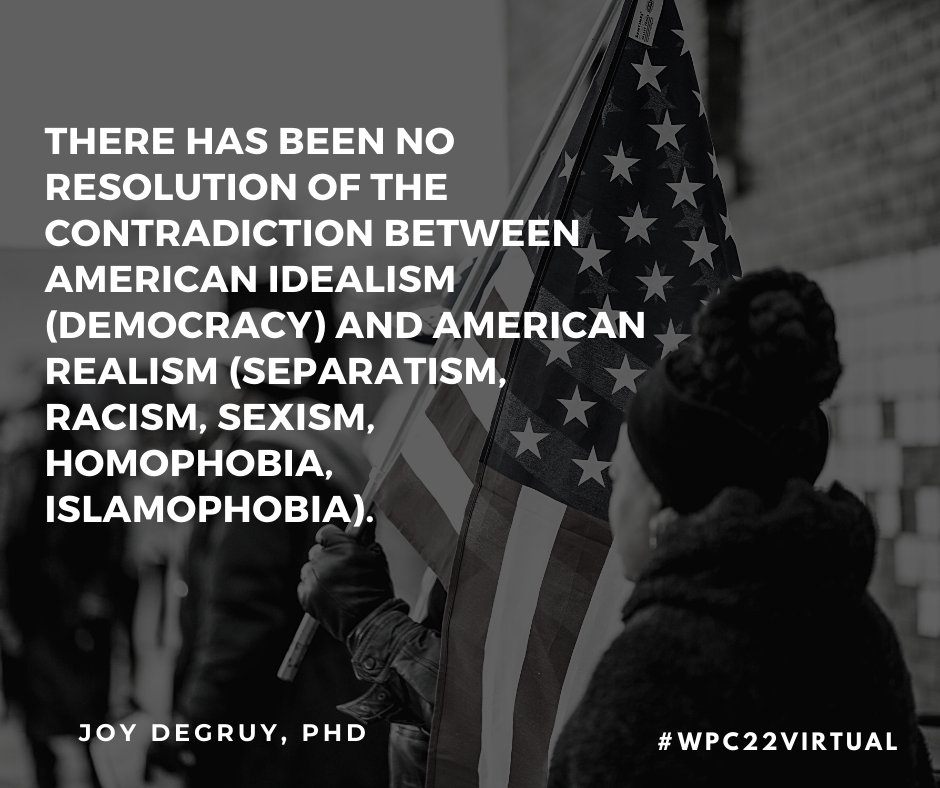 got_privilege's tweet photo. Joy Degruy our #WPC22Virtual keynote. She is an #educator, #researcher, #activist, #socialworker and #WPCFamily. Register now to see her live https://t.co/GKa3pzPsEa #herstory #Timeisnow #PostTraumaticSlaveSyndrome #Mooregoodtrouble Eddie Moore, Jr. - Leader https://t.co/VekXq9oQ86