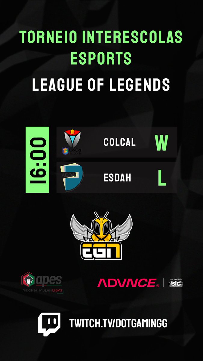 interescolasdot's tweet photo. A ColCal vinga-se de ontem no RL e leva a melhor sobre a ESDAH!
#EsportsEscolar #ESDAH #ColCalEsports https://t.co/IlQYMXnjTK