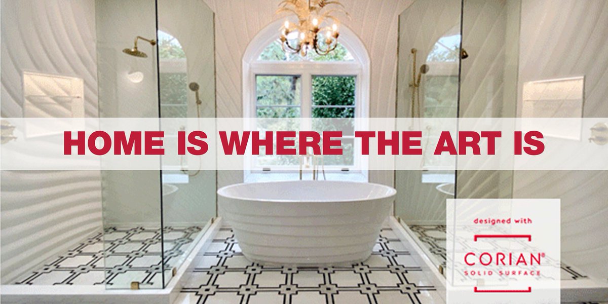CHBriggsCo's tweet photo. Be sure to register https://t.co/l2XvNie06x for the Virtual @KBDN Event: Home is Where the Art Is. Thursday, April 8, 2021. #corian #coriansolidsurface #kitchenandbath https://t.co/TxzCo3rkc7