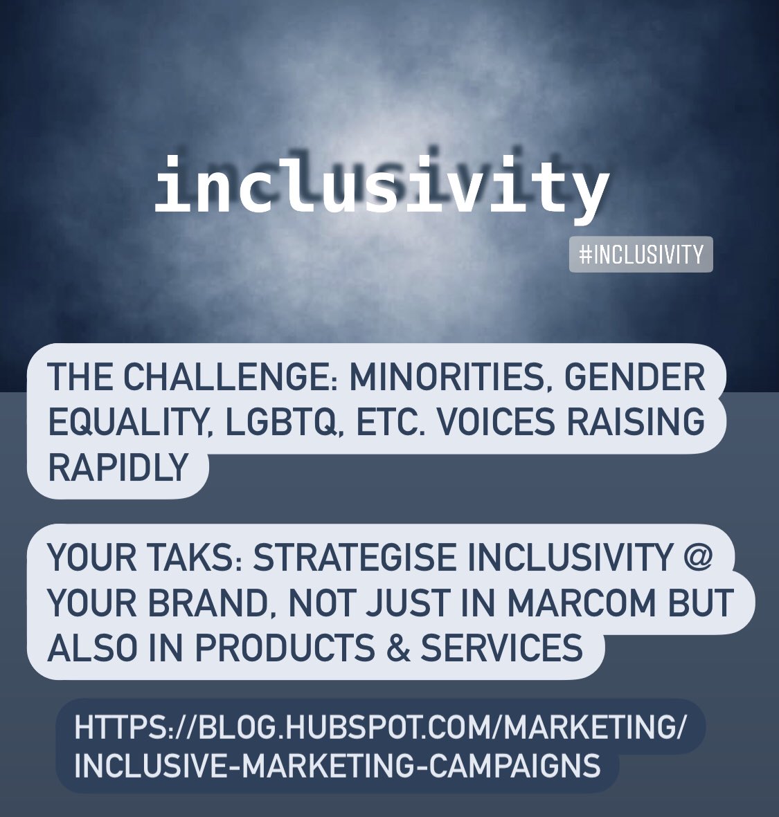KfuriConsulting's tweet photo. How #inclusive is your #brand? https://t.co/bKjVCZR1l7 https://t.co/JfRXg2spGE