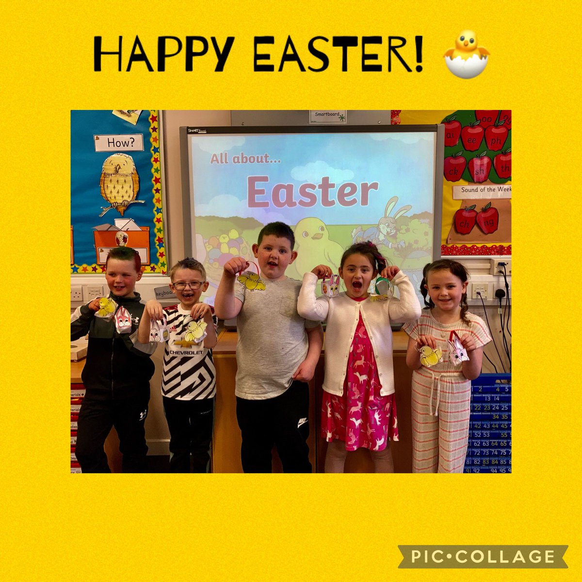 StDavids4's tweet photo. Primary 2️⃣ are ready for their Easter Egg hunt! 🐣🥚 https://t.co/NgFZd29UVJ