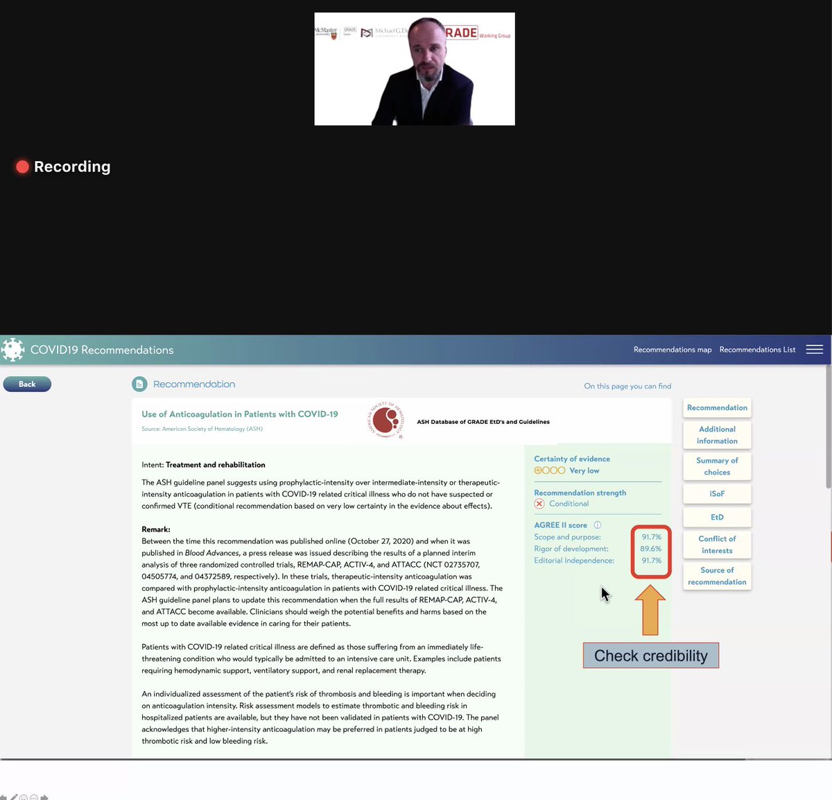 tamaralotfi88's tweet photo. Transparent credibility assessment on the #COVID19Recmap using #AGREEII https://t.co/UuHeUgKiHM