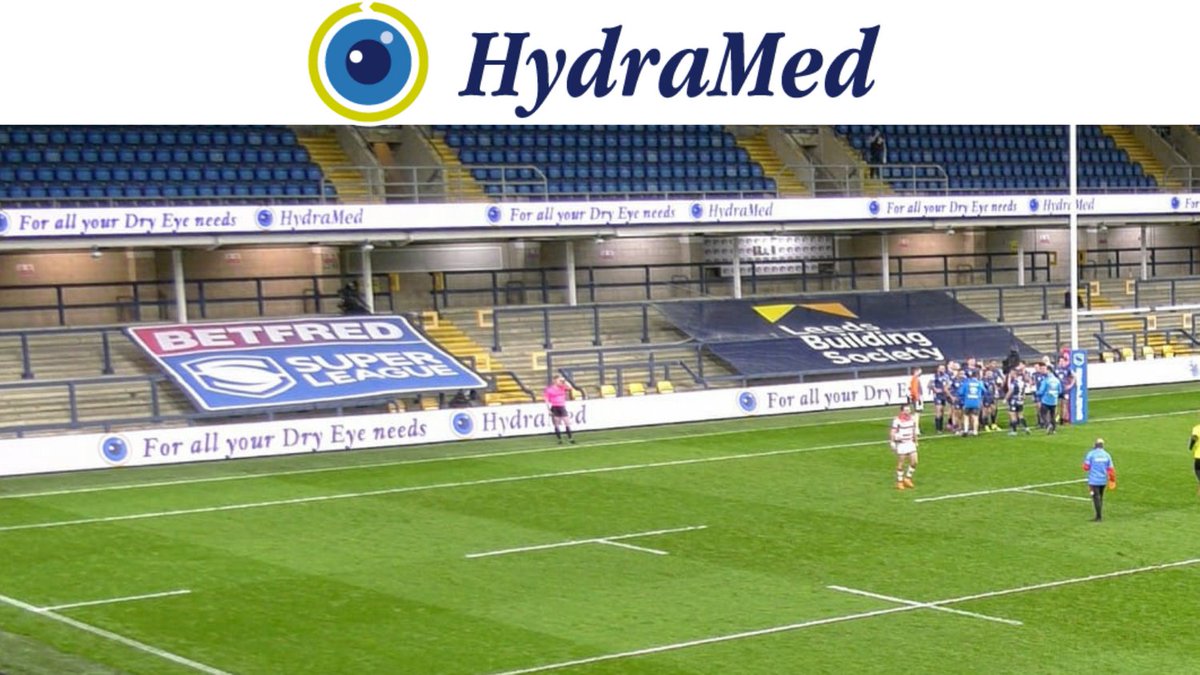 FarmigeaUK's tweet photo. HydraMed (@FarmigeaUK brand), proud to be part of the sponsorship for the Leigh v Wigan game.
@LeighCenturions
#HydraMed #SuperLeagueReady #LeighRL #RugbyLeague #DryEye #EyeHealth https://t.co/TYgoUhNURo