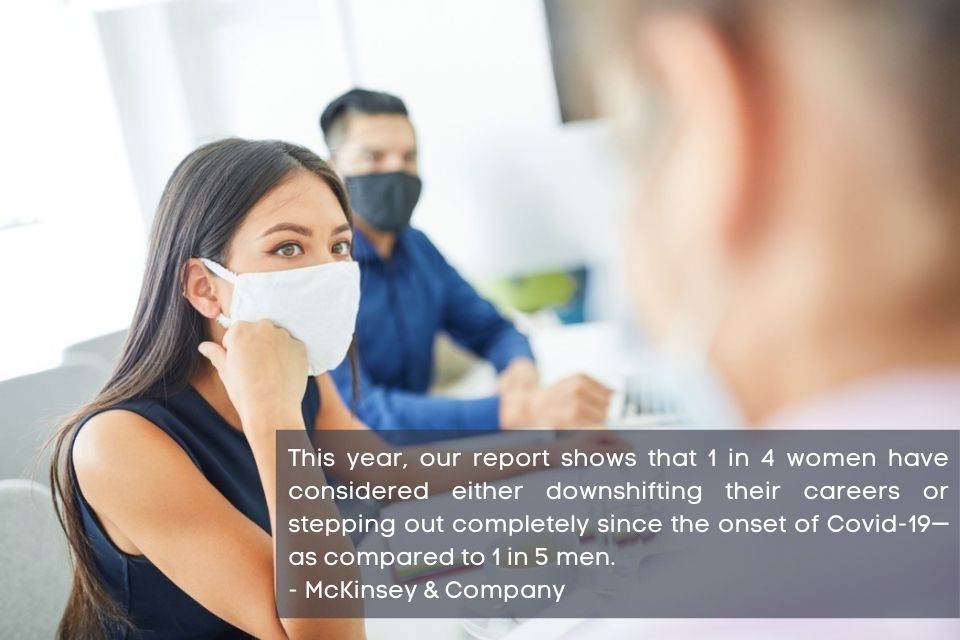 BigIDiversity's tweet photo. Here is a look into how Covid-19 has affected women in the workforce. https://t.co/Si3Ly8brQi https://t.co/DAfifxlO8H