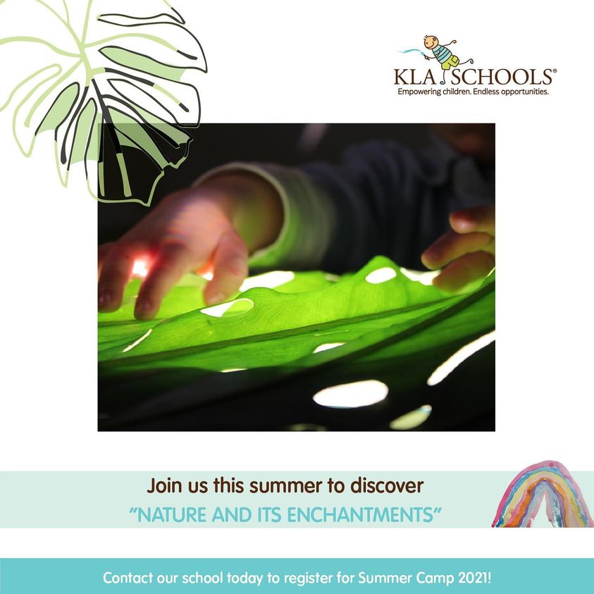 Have you secured your child’s enrollment for our 2021 Summer Camp? Join us this summer to provide your child with ample opportunities to explore new materials, make friends and experience the outdoors. Call us today to learn more! #klaschoolsofplainfield #klaschoolsofnaperville
