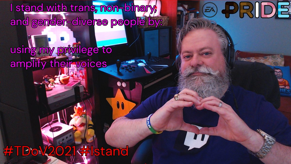 jasonfrench's tweet photo. I stand with trans, non-binary, and gender-diverse people by using my privilege to amplify their voices #TDOV #TDOV2021 https://t.co/tgB7zDIito