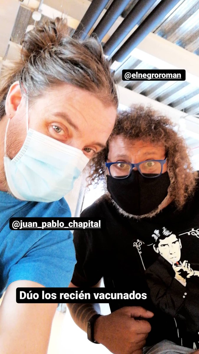 Vacunados <a href="/nicroman/">Nico Román</a> <a href="/ChapitalJuan/">Juan Pablo Chapital</a> <a href="/LosProlijos/">Los Prolijos</a>