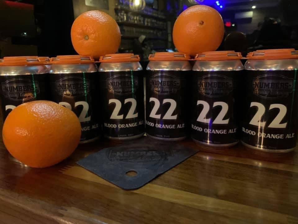 NumbersBrewCo's tweet photo. Numbers 22 Blood Orange Ale Always a crowd favorite! Stop in and get your six pack, pint or growler today! 🍊 https://t.co/IvxdRh29uU