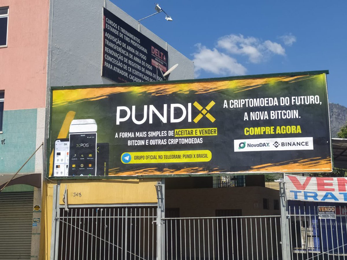 FLOKIARMYKING's tweet photo. The first Billboard.. #PUNDIX check it out @zibin @PundiSupporters @NpxsWorld @ArkadiahF @Pundix_br @pundix365 @ClaudioxBarros https://t.co/Rk44hCxdOz