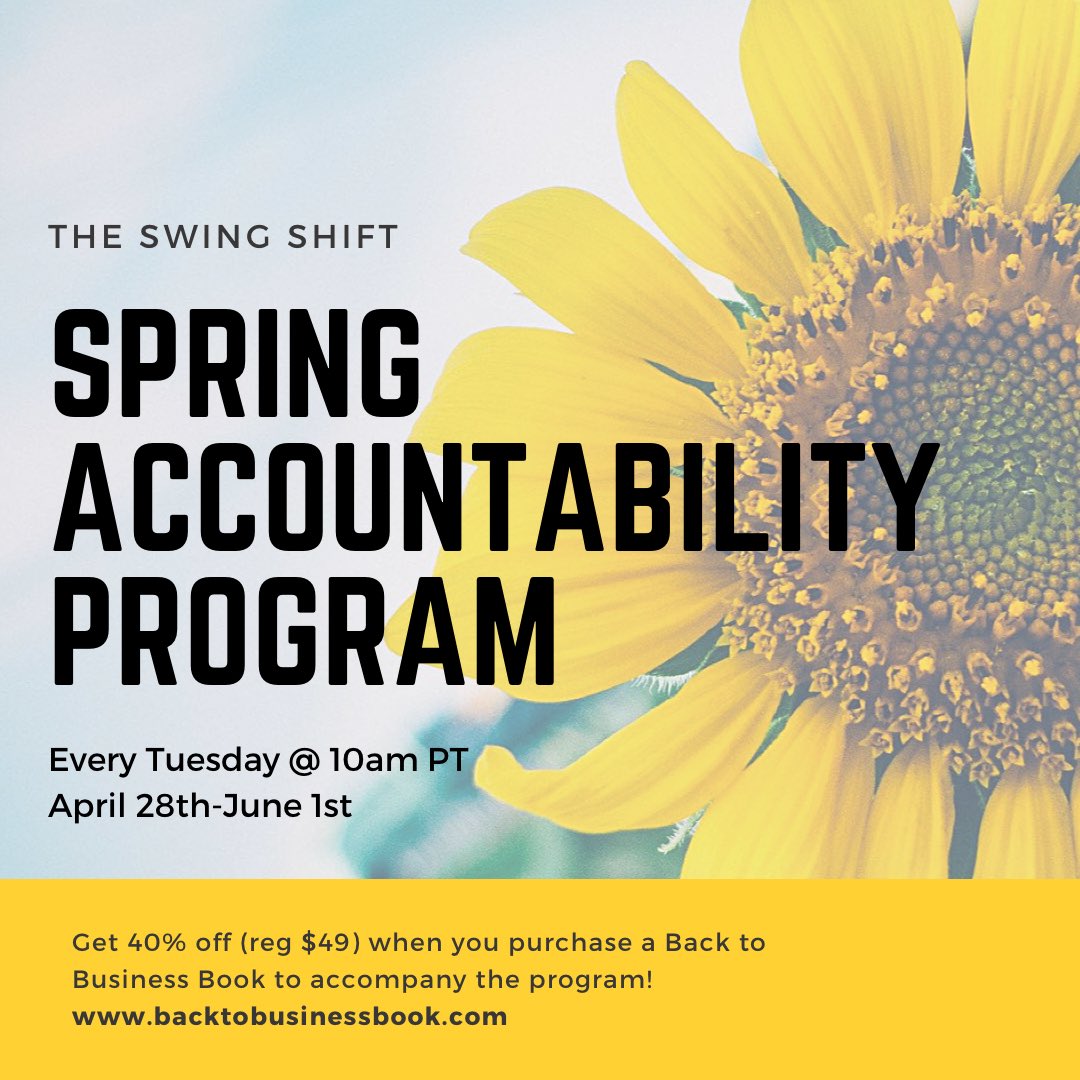 Need a community to help guide and motivate you during your #jobsearch? We got you. theswingshift.co/accountability