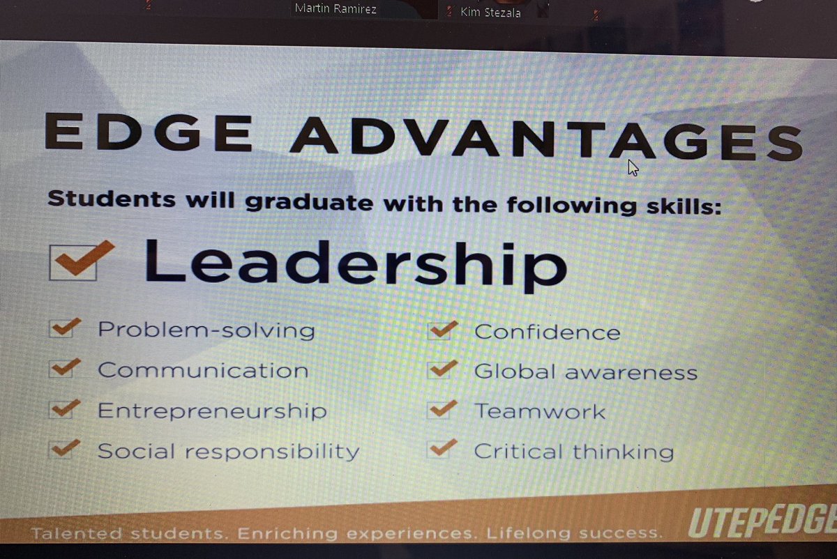 utepechs's tweet photo. We were able to hold a workshop for our GTF 2.0 Scholars yesterday! They were able to learn about UTEP Edge and how the advantages can help them towards achieving lifelong success! ⛏ #utepedge https://t.co/LM90xAUQij