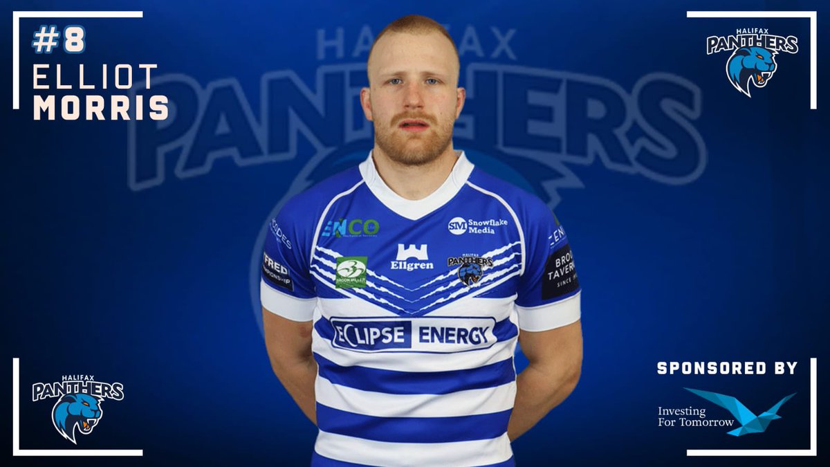 HalifaxPanthers's tweet photo. 💫 | ᴘᴀɴᴛʜᴇʀꜱ ᴘʟᴀʏᴇʀ ᴘʀᴏꜰɪʟᴇ

Elliot Morris #EM8 

🤝 | Player Sponsor - @IFT_UK 
👕 | Kit Sponsor - Hilda Hardy 

🔍 | Full Profile - https://t.co/VlbUK0svbG

#PanthersAreInTown 🐾 https://t.co/vaMfqv5vXX