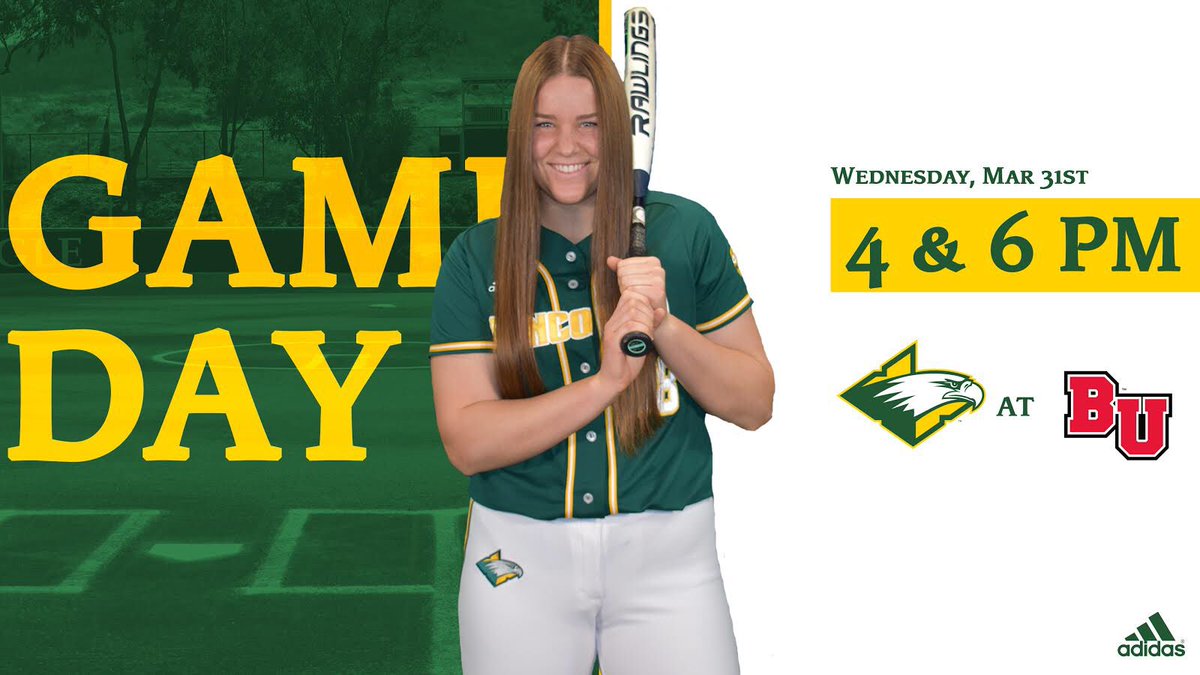 cuigoldeneagles's tweet photo. 1) Softball 🥎🦅
🆚: @BiolaAthletics
🕒: 4 & 6 p.m.
📊: https://t.co/HjMMNivhZl
📺: https://t.co/DANpPPDlWX
#CUISoftball | #CUITogether https://t.co/0YJw82rTaM