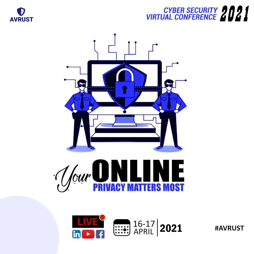 AvrustConsultNG's tweet photo. Imagine losing your online accounts, classified personal info to a hacker due to some security measures you failed to take. 
Register for FREE Cyber Security Conference here https://t.co/1PLWWpn7eP

#cybersecurity #datasecurity #database #security #Csv21 #cyberthreat https://t.co/wLLvB2hW9x
