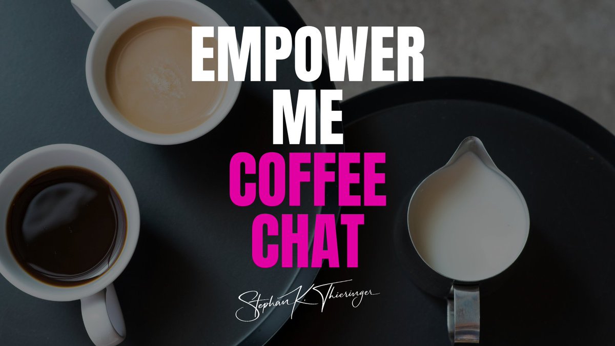 stephant's tweet photo. Here's a reminder to join us TOMORROW 9am EST! You won't want to miss it!
Click here ---> https://t.co/QReJ6ILFXW
#coffee #chat #entrepreneur #entrepreneurship #vulnarable #conversation #networking #community #ideas #inspiration #innovation #reallife #actions #business #success https://t.co/WPdAutv8bY