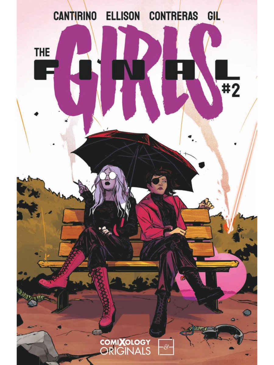 OfficialBenLee's tweet photo. Fellow Void Bastard and very talented person @caraellison has written a comic. It's called The Final Girls and it's very good! Full series out now on comixology! https://t.co/t2ovVDtqsm