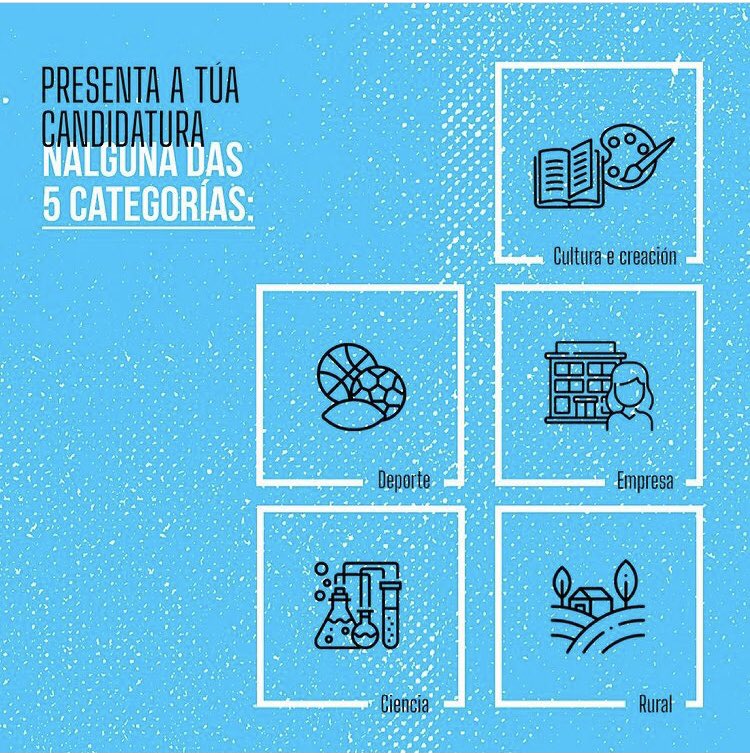 Crispichelt's tweet photo. Recoñecer e visibilizar o #talento #xuvenil é estratéxico para poder apoiar proxectos e carreiras de relevancia que contribúen ao desenvolvemento de #Galicia. Son moitos os mozos que brillan no seu e por iso volvemos a convocar unha nova edición dos premios #TalentoMozo da @Xunta https://t.co/QZuy9cpYj0