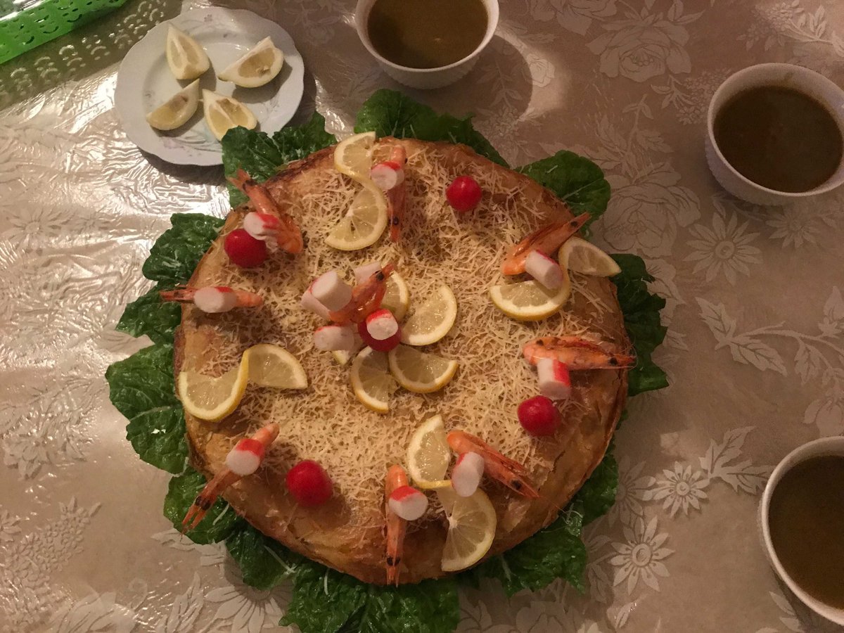 wpmudev's tweet photo. Have you ever tasted Moroccan Seafood Bastilla? 

Our Support superhero, Youssef, says it can rock your world... 

(By the looks of it, it can rock ours!)

#devlife #wpmudevlife #digitalnomad #remotework #Foodie https://t.co/kIn3c4n27g