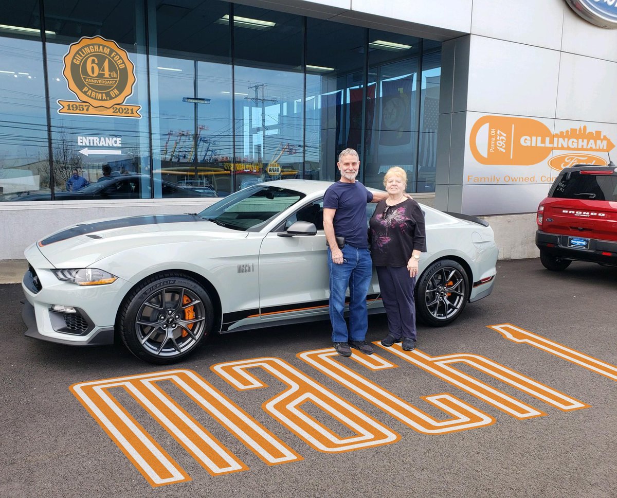 GillinghamFord's tweet photo. It sure was nice lπ§‘π§‘king at this beauty for a week but Rich & Brenda have given this #Mach1 a new home. She likes lots of octane treats & bubble baths, please stay in touch π
Special thanks to #JoeWitkowski & the #GoGillingham team for finding her a forever home ππππ https://t.co/KdmtrV4Ctt