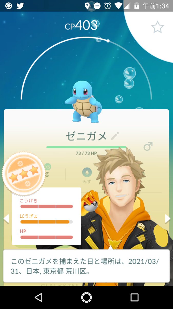 Tac ポケモン垢 ジェニジェニ ポケモンgo ポケgo ゼニガメ ポケモン川柳