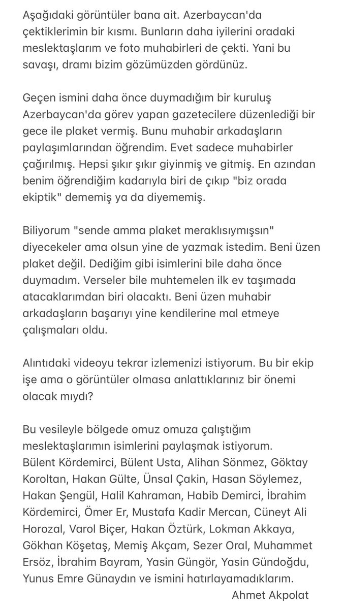Ahmet Akpolat tweet media