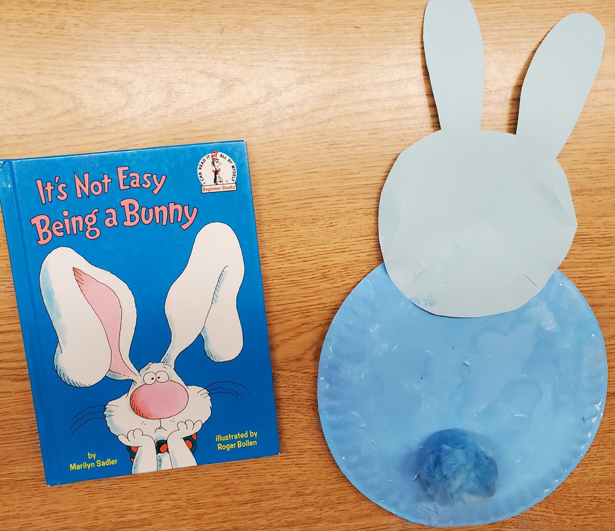 goteachmsd's tweet photo. Another day the week before Easter and Spring Break = another bunny craft with my students! ❤🐰
#create #art #bunny #crafting #specialeducation #EasterBunny #paintingwithkids #paperplatecrafts #teacher #goteachky #readaloud #bookart https://t.co/EdKdcFtfiH