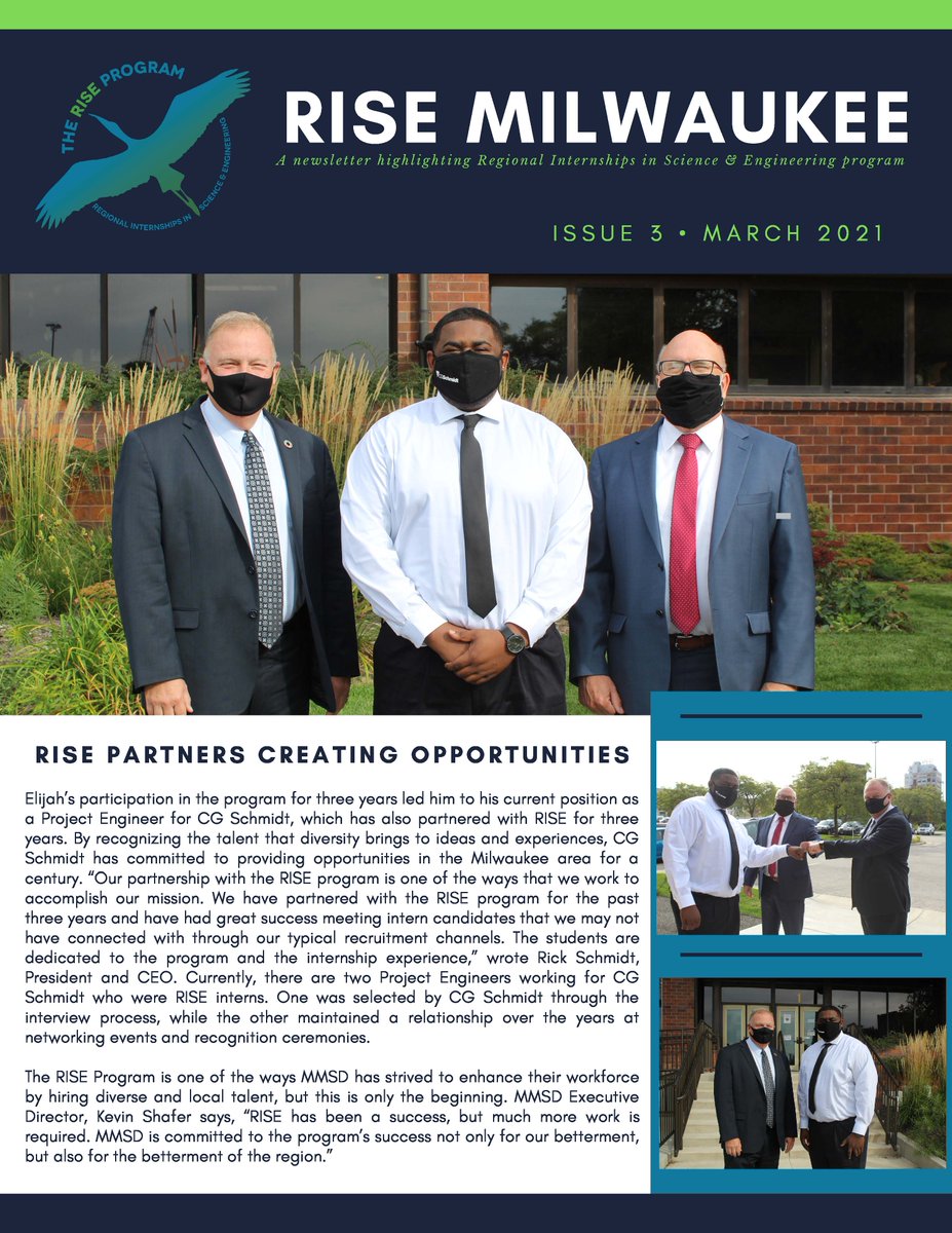 Prismtechnical's tweet photo. Have you checked out the RISE Milwaukee Newsletter? Stay up to date with opportunities in our community by joining our email list! Contact rise@prismtechnical.com for more information. #RISEMilwaukee https://t.co/qzWwN3JLVG