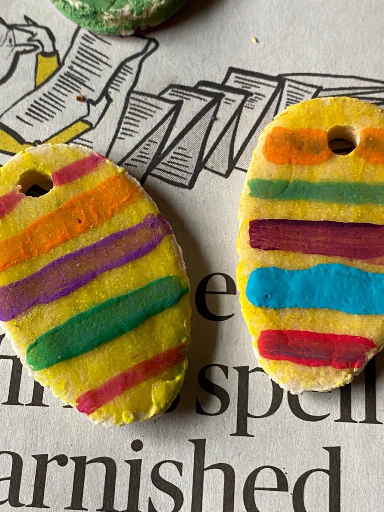 jo_conlon's tweet photo. Busy day making and decorating salt dough ready for the @HazleheadC @hazleheadschool #springtrail https://t.co/Dmi91dPx9j