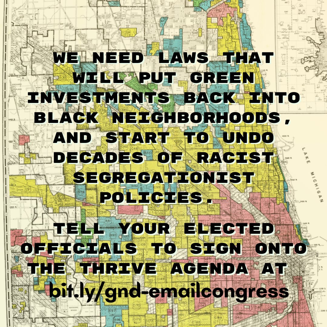 FYSHChicago's tweet photo. We need laws that will put green investments in Black neighborhoods to undue the decades of racist policies. #TimeToThrive #ILRecoveryNow https://t.co/CSp72pHgTn