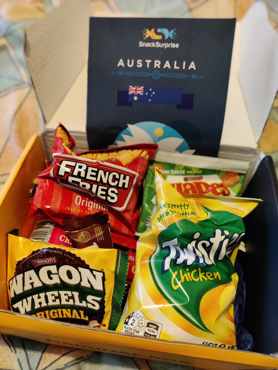 OOOOOO AUSTRALIA!
<a href="/SnackSurpriseUK/">SnackSurprise®</a> #snacksurprise