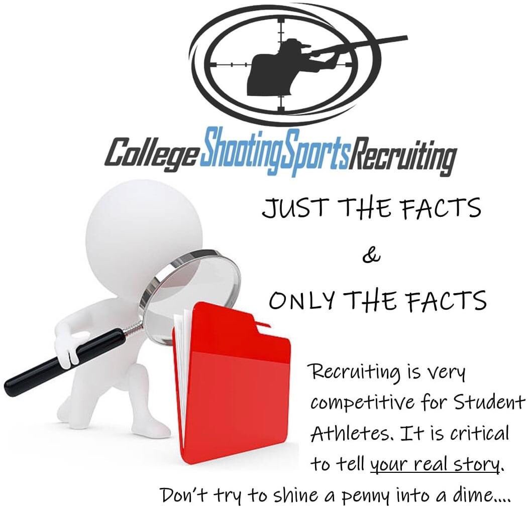 CollegeShooting's tweet image. Just the facts and ONLY REAL Facts are what the coaches look for. collegeshootingsportsrecruiting.com is the place coaches go to find Student Athletes...are you there yet? Get started today.  #getcommitted #keepshooting #collegeshootingsports #collegeshootingsportsrecruiting