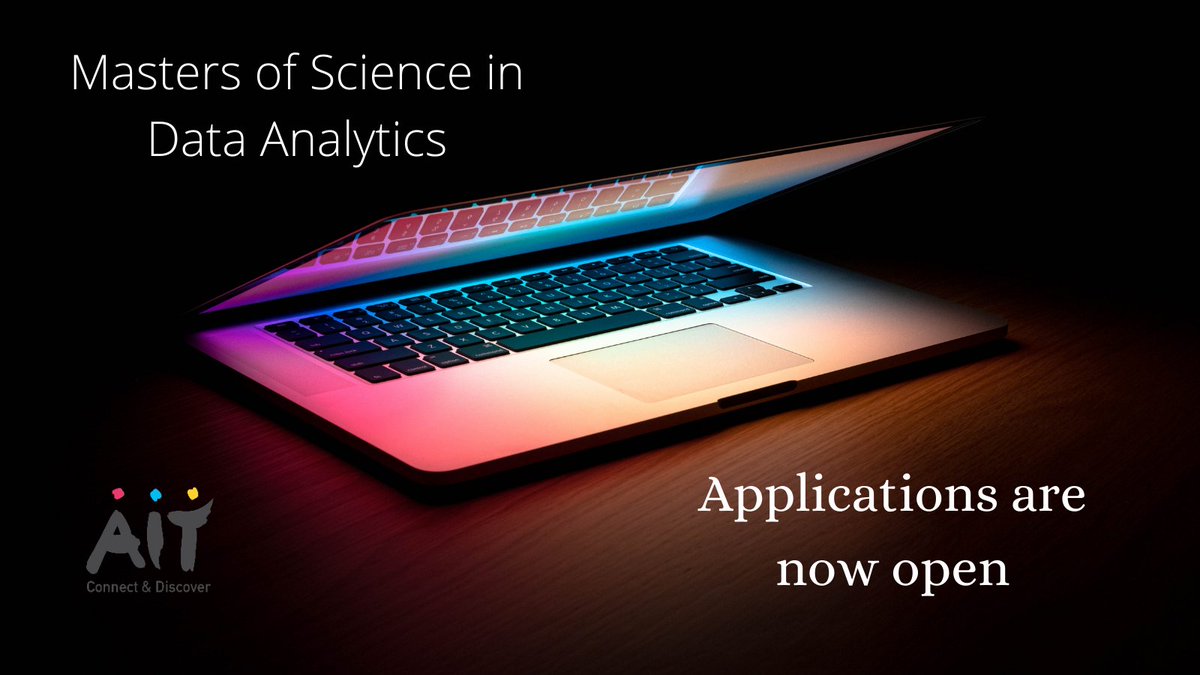 busatait's tweet image. Looking to advance your career? Applications are now being accepted for a Masters of Science in Data Analytics. ait.ie/courses/mscda #AIT #DiscoverYourStory #ChooseAIT